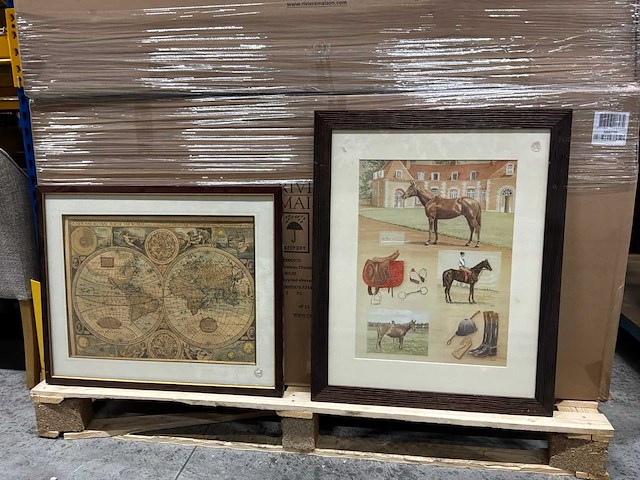 Wanddecoratie (2x) - afbeelding 4 van  7