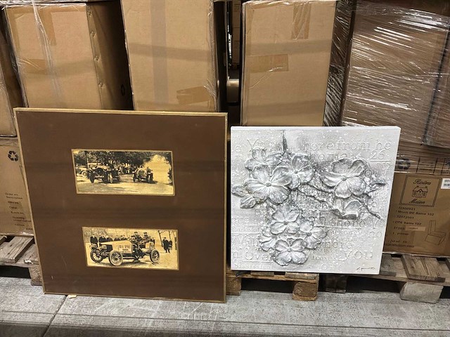 Wanddecoratie (2x) - afbeelding 1 van  7