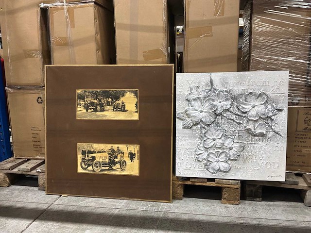 Wanddecoratie (2x) - afbeelding 3 van  7