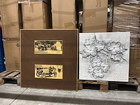 Wanddecoratie (2x) - afbeelding 3 van  7