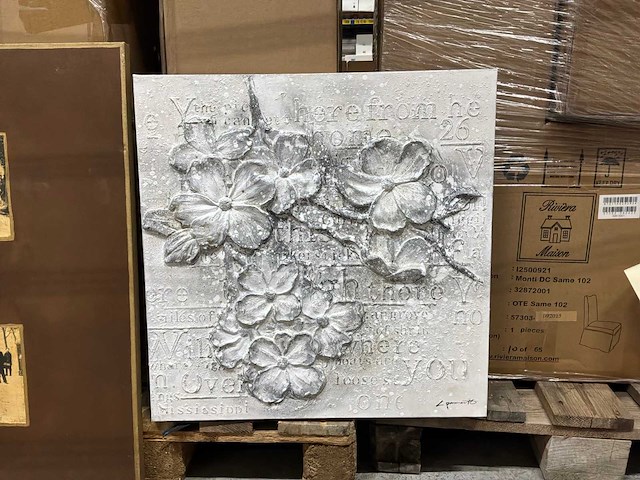 Wanddecoratie (2x) - afbeelding 4 van  7