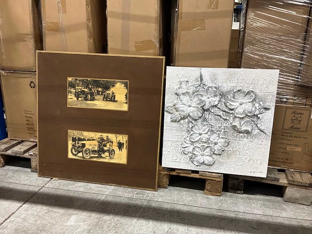 Wanddecoratie (2x) - afbeelding 5 van  7
