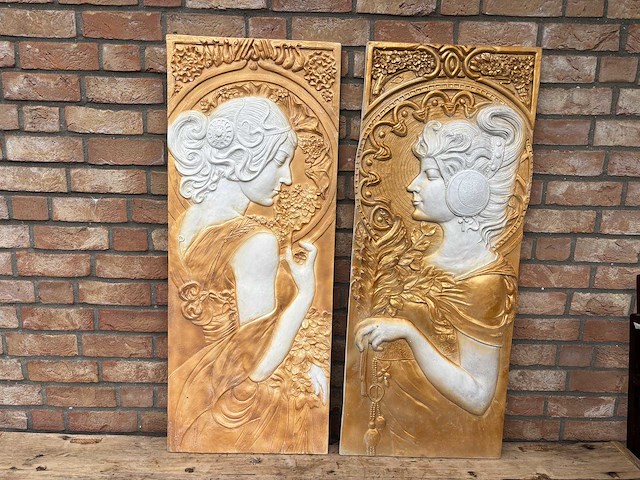 Wanddecoratie (2x) - afbeelding 1 van  2