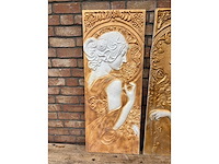 Wanddecoratie (2x) - afbeelding 2 van  2