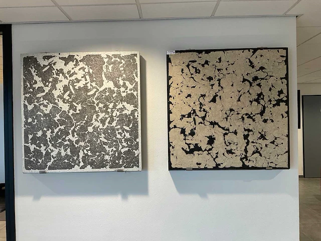 Wanddecoratie (2x) - afbeelding 1 van  5