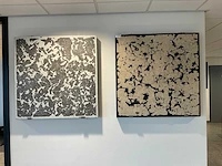 Wanddecoratie (2x) - afbeelding 1 van  5