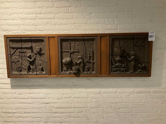 Wanddecoratie (2x) - afbeelding 3 van  9