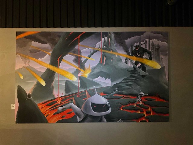 Wanddecoratie (3x) - afbeelding 1 van  3