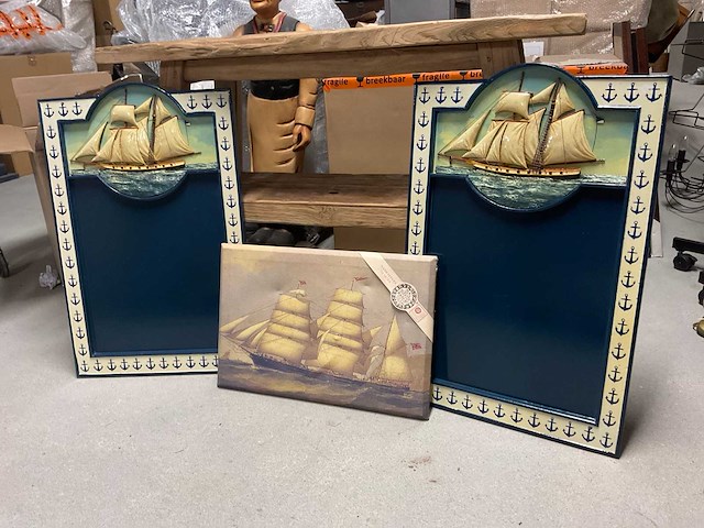 Wanddecoratie (3x) - afbeelding 4 van  12