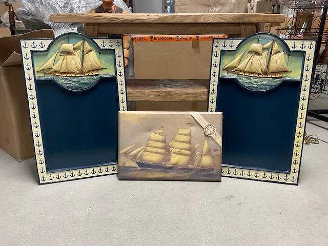 Wanddecoratie (3x) - afbeelding 5 van  12