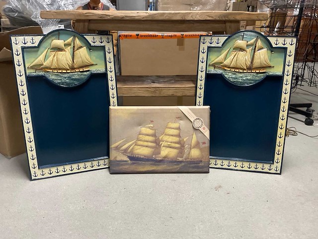 Wanddecoratie (3x) - afbeelding 6 van  12