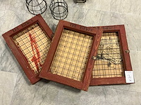 Wanddecoratie (3x) - afbeelding 1 van  4