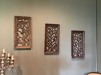 Wanddecoratie (3x) - afbeelding 1 van  4
