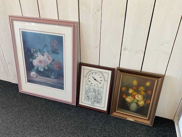 Wanddecoratie (3x) - afbeelding 1 van  4
