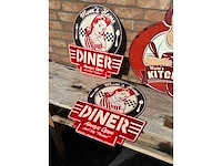 Wanddecoratie (3x) - afbeelding 2 van  3