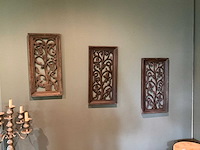 Wanddecoratie (3x) - afbeelding 2 van  5