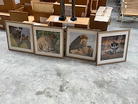 Wanddecoratie (4x) - afbeelding 1 van  5