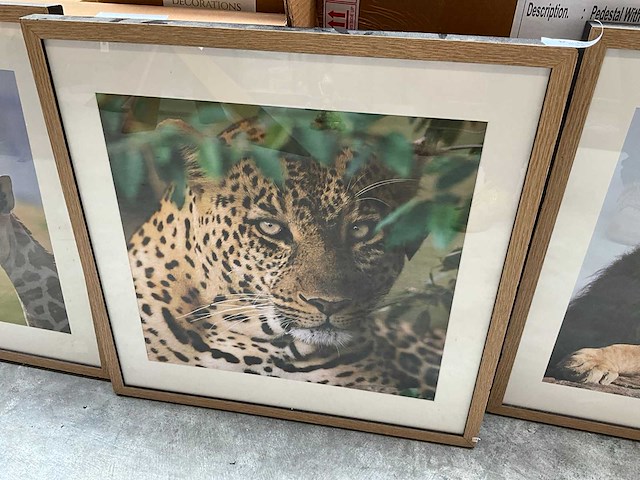 Wanddecoratie (4x) - afbeelding 3 van  5