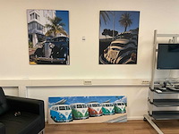 Wanddecoratie (5x) - afbeelding 1 van  6