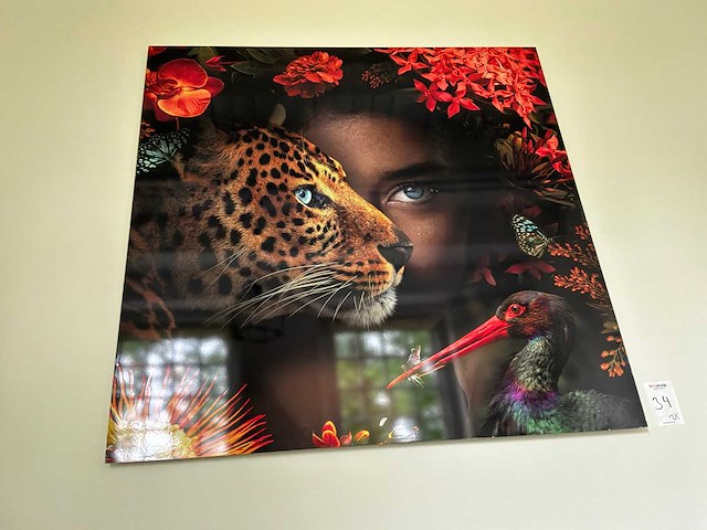 Wanddecoratie (5x) - afbeelding 3 van  5