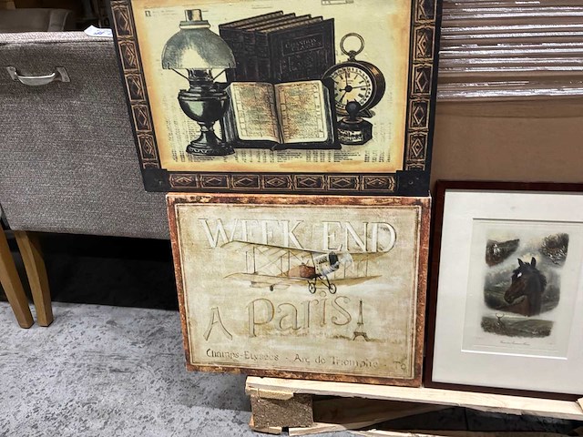 Wanddecoratie (5x) - afbeelding 4 van  7