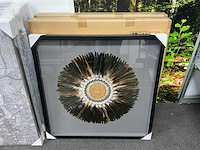 Wanddecoratie 90x90cm (3x) - afbeelding 1 van  3