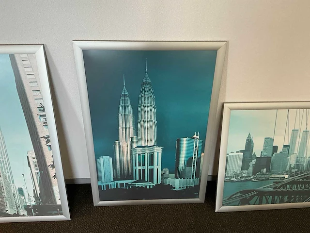 Wanddecoratie 97x67cm (10x) - afbeelding 5 van  11