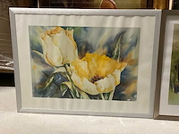 Wanddecoratie aquarel - afbeelding 3 van  5