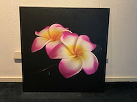 Wanddecoratie bloem (3x) - afbeelding 3 van  4