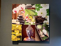 Wanddecoratie buddha (3x) - afbeelding 4 van  4