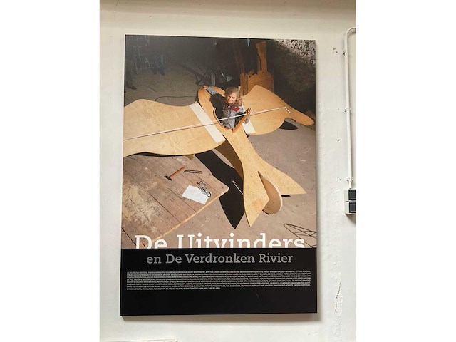 Wanddecoratie “de verdronken rivier” - afbeelding 1 van  1