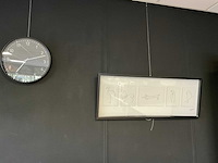 Wanddecoratie en klok (7x) - afbeelding 1 van  3