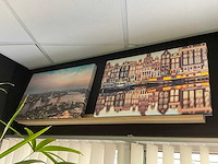 Wanddecoratie en klok (7x) - afbeelding 3 van  3