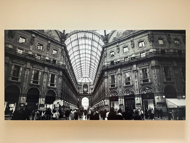 Wanddecoratie "galleria vittorio emanuele ii" - afbeelding 1 van  5