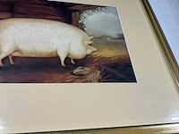 Wanddecoratie in lijst (2x) - afbeelding 5 van  5