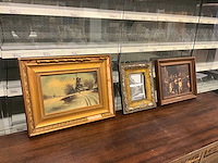 Wanddecoratie in lijst (3x) - afbeelding 1 van  8