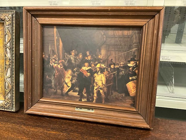 Wanddecoratie in lijst (3x) - afbeelding 3 van  8