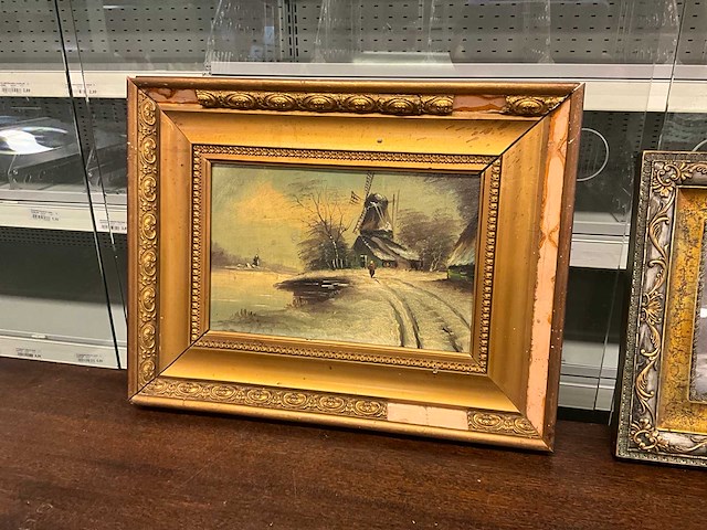 Wanddecoratie in lijst (3x) - afbeelding 6 van  8