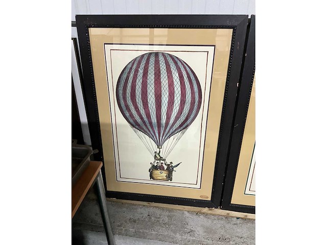 Wanddecoratie in lijst (3x) - afbeelding 3 van  7