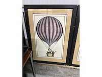 Wanddecoratie in lijst (3x) - afbeelding 3 van  7