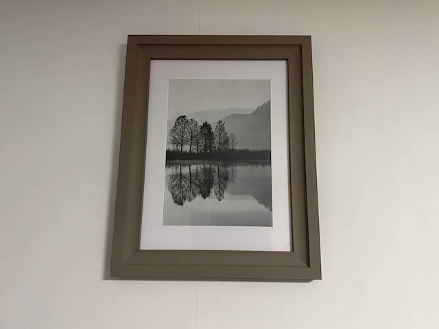 Wanddecoratie incl lijst - afbeelding 1 van  2