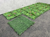 Wanddecoratie kunstplant 'exotica' 500x200 ongebruikt - afbeelding 6 van  21