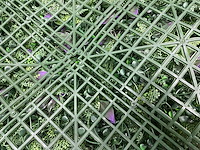 Wanddecoratie kunstplant 'exotica' 500x200 ongebruikt - afbeelding 11 van  21