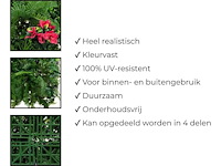 Wanddecoratie kunstplant 'exotica' 500x200 ongebruikt - afbeelding 15 van  21