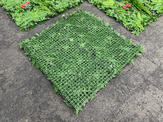 Wanddecoratie kunstplant 'exotica' 500x200 ongebruikt - afbeelding 7 van  21