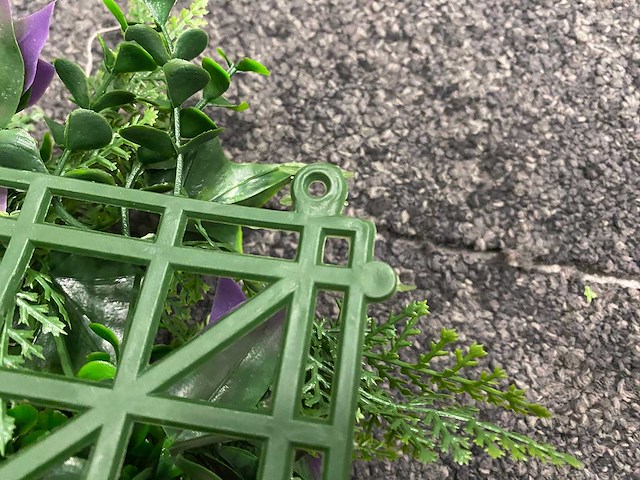 Wanddecoratie kunstplant 'exotica' 500x200 ongebruikt - afbeelding 9 van  21