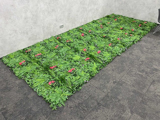 Wanddecoratie kunstplant 'exotica' 500x200 ongebruikt - afbeelding 19 van  21