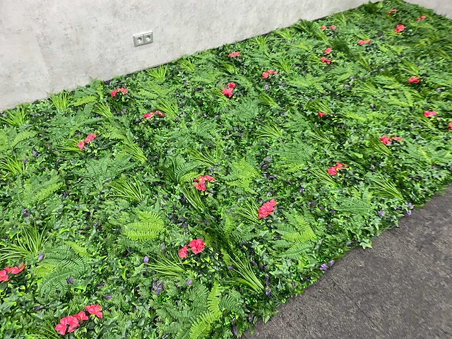 Wanddecoratie kunstplant 'exotica' 500x200 ongebruikt - afbeelding 20 van  21