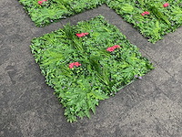 Wanddecoratie kunstplant 'exotica' 500x200 ongebruikt - afbeelding 4 van  21