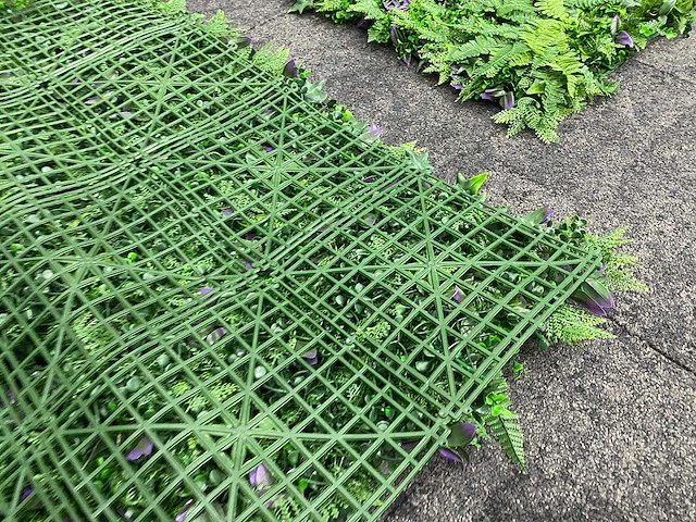 Wanddecoratie kunstplant 'exotica' 500x200 ongebruikt - afbeelding 8 van  21